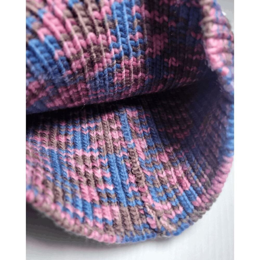 NWT THE NORTH FACE Crochet Shinsky Slouchy Beanie Shady Berry OSFA - Picture 7 of 12